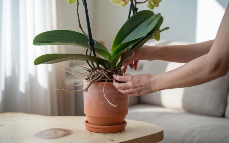 Le radici della mia orchidea fuoriescono dal vaso: tagliare o rinvasare? La risposta definitiva