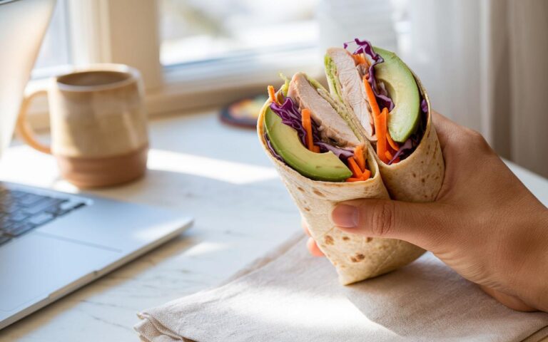 “Non tocco più le mie scatolette a pranzo”: questo wrap farcito mi ha fatto dimenticare tutti i miei tristi pasti in ufficio