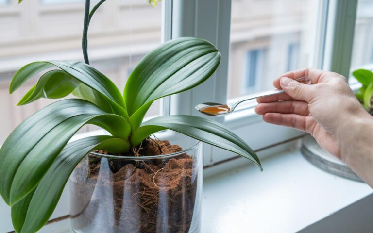 Orchidea che non fiorisce più: questo cucchiaio di un ingrediente da cucina sulle radici rilancia la sua crescita in tempo record