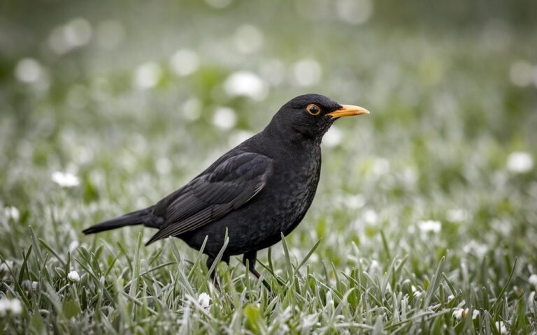 Qual è il significato della presenza di un merlo nel proprio giardino?