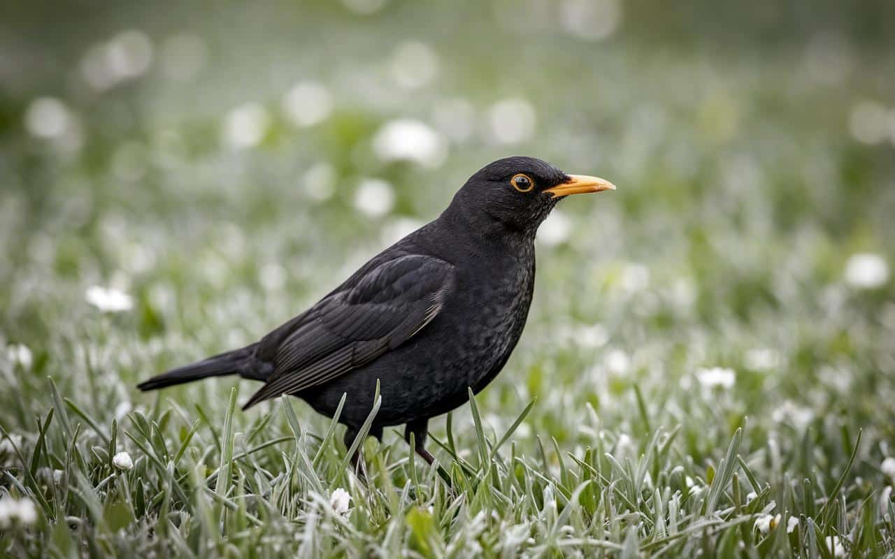 Qual è il significato della presenza di un merlo nel proprio giardino?