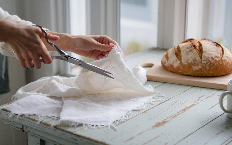 Recupero vecchi lenzuoli di lino: il trucco geniale per riciclarli in 10 minuti