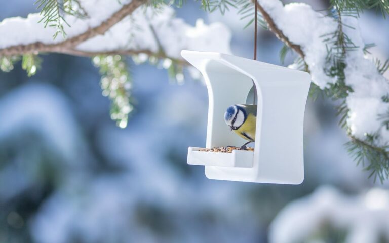 Smettete di buttare via questo vaso di plastica: gli uccelli ne vanno pazzi soprattutto in inverno