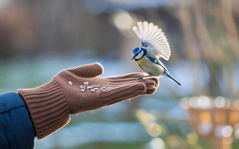 Sognate un cinciallegra in mano? Questo metodo rassicura l’uccello… senza infrangere la legge