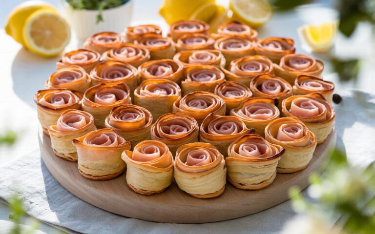 Troppo semplici per essere così buoni? Questi piccoli rotolini sfogliati con formaggio e salmone rubano la scena a tutti i vostri bicchierini