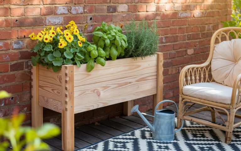 Aldi: la fioriera rialzata in legno a 29,99 € è tornata per i balconi