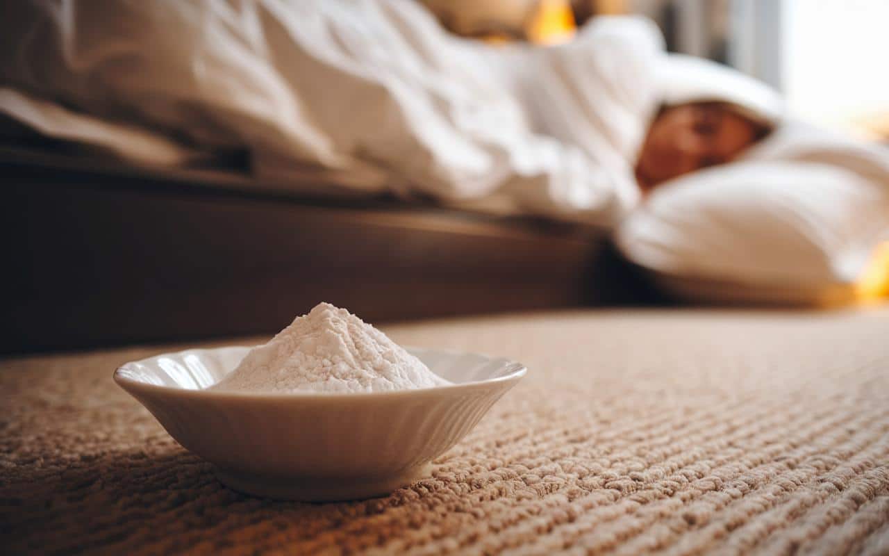 Bicarbonato di sodio sotto il letto: come assorbe gli odori, riduce l’umidità e può migliorare la qualità del sonno