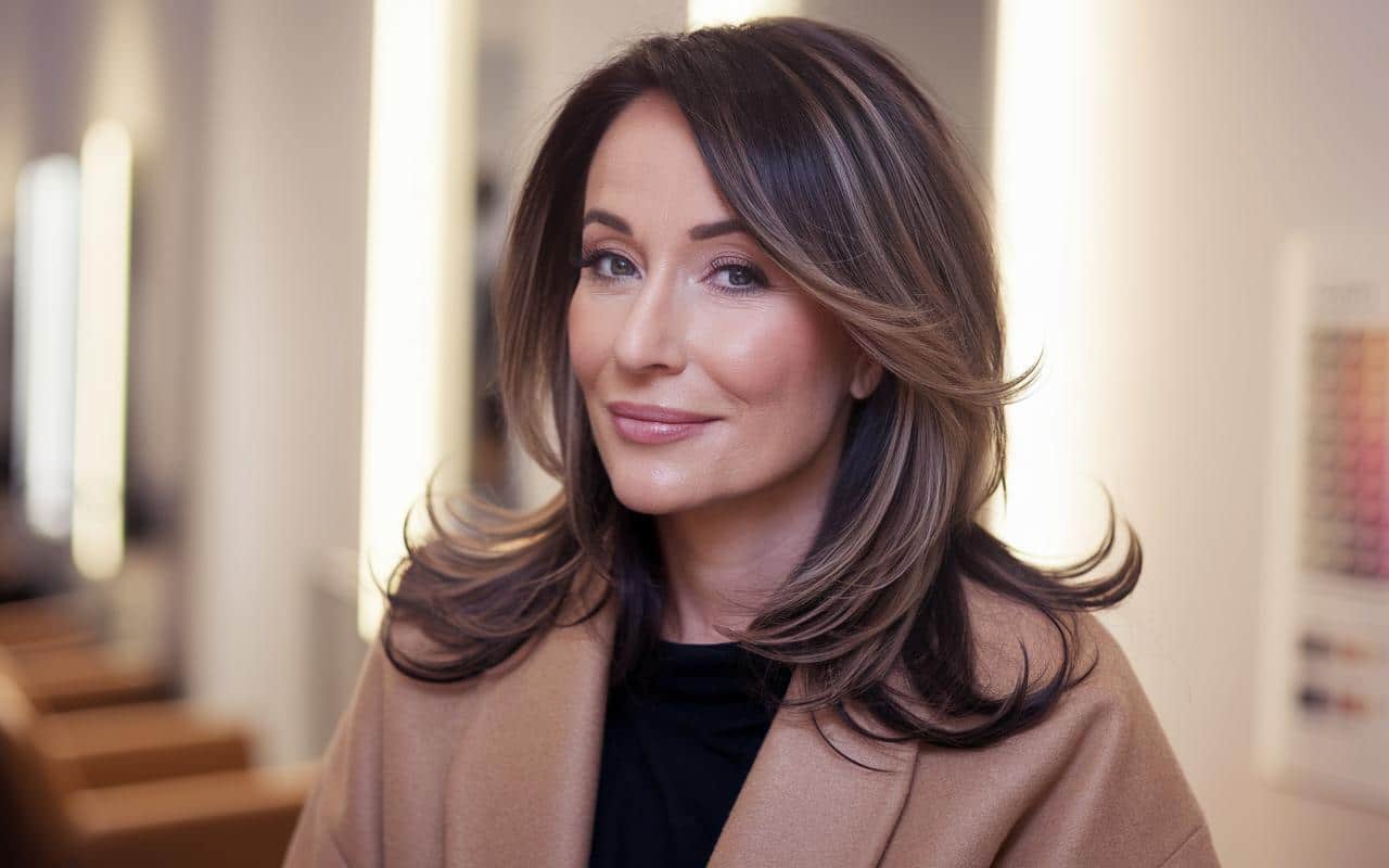 Colore di capelli ciliegia nera: perché i parrucchieri dicono che è la tonalità più valorizzante per le donne oltre i 50 anni questo inverno