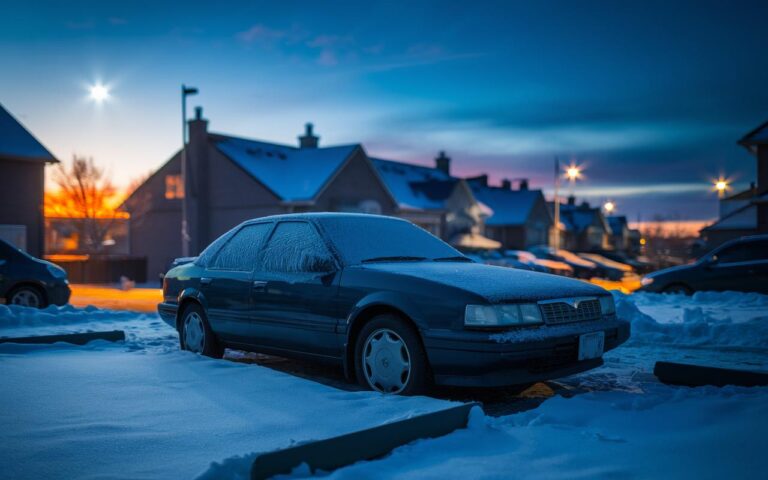 Come l’applicazione di un repellente per la pioggia sul parabrezza previene la formazione di brina ogni mattina d’inverno