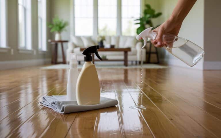 Come ripristinare i pavimenti in legno a casa usando olio d’oliva e acqua calda