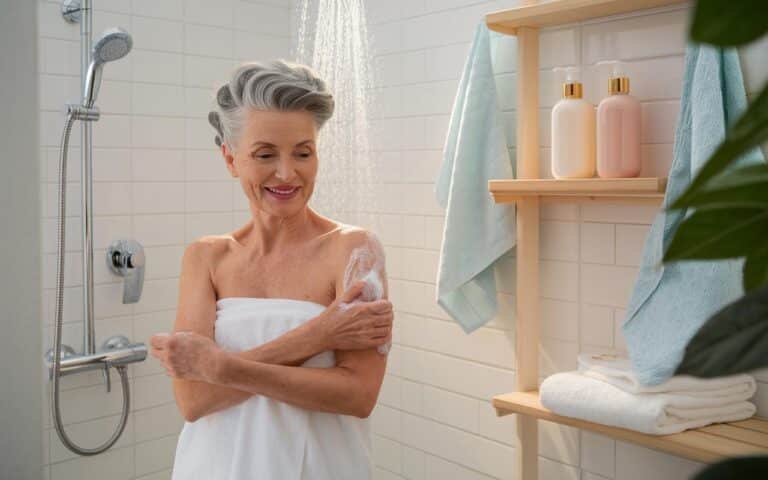 Con quale frequenza dovrebbero fare la doccia gli adulti over 65? I dermatologi raccomandano 2–3 volte a settimana