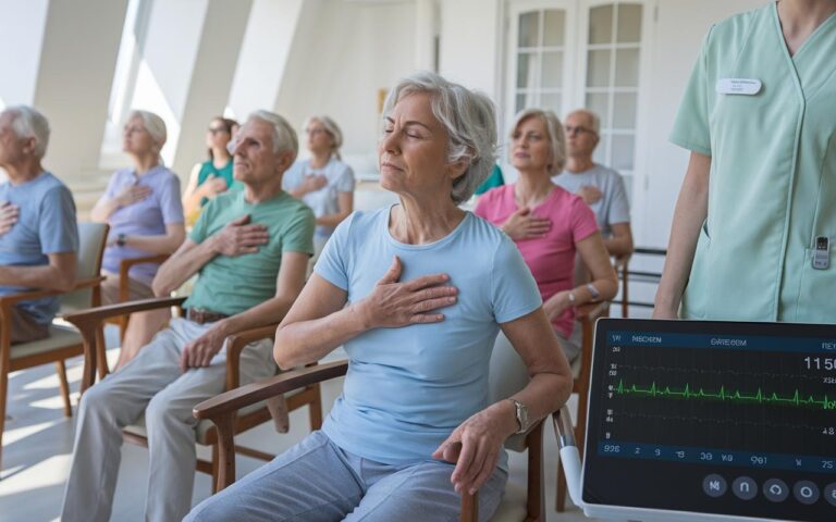 Esercizi di respirazione per anziani: come la respirazione lenta influisce sulla frequenza cardiaca a riposo, secondo i cardiologi