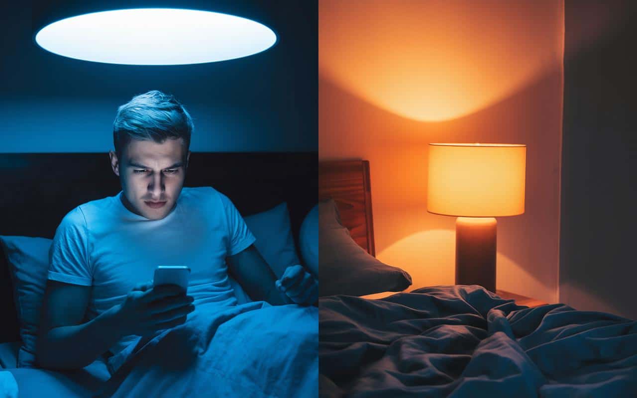 La luce degli schermi a tarda notte altera la melatonina e ritarda l’addormentamento, affermano i ricercatori del sonno