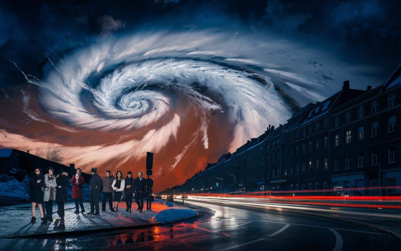 La perturbazione del vortice polare potrebbe portare un’ondata di freddo storica a febbraio, avvertono i meteorologi