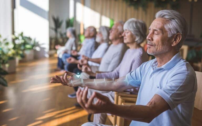 La respirazione lenta ha dimostrato di ridurre la frequenza cardiaca a riposo negli adulti sopra i 60 anni, secondo uno studio