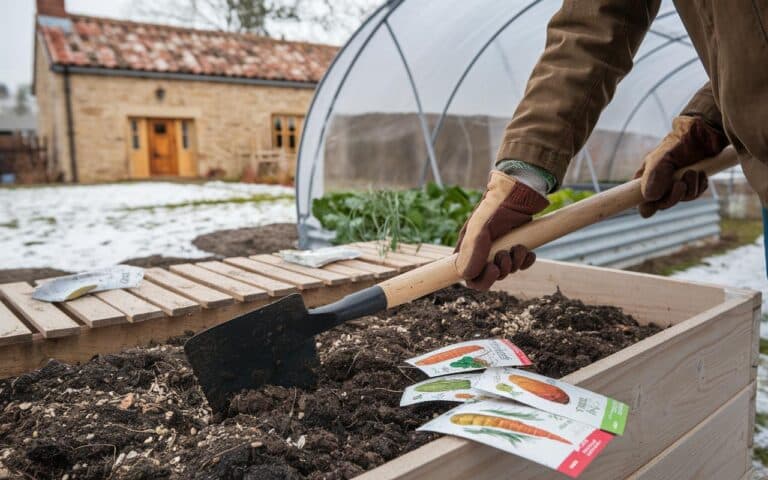 Orto invernale: 5 gesti da fare già da gennaio per raccogliere i primi ortaggi 2 mesi prima