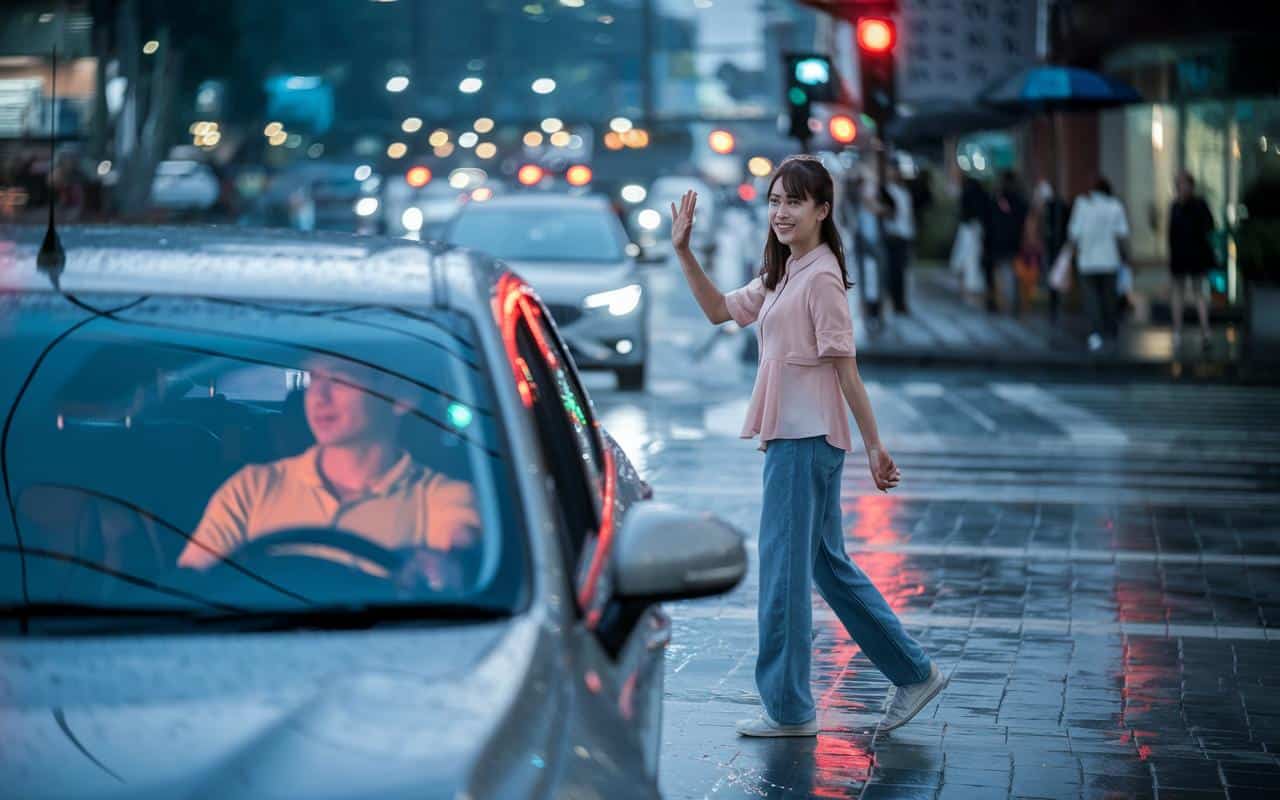 Perché alcune persone ringraziano le auto quando attraversano la strada: cosa dicono gli psicologi sui riflessi sociali