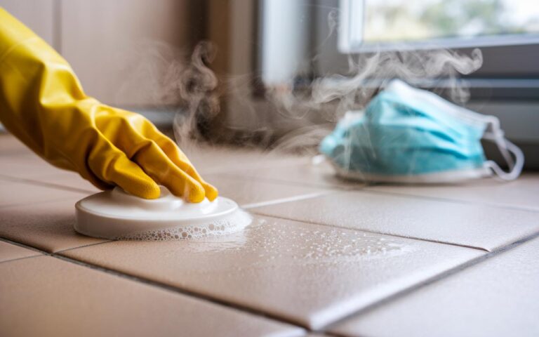 Pulizia fai-da-te delle fughe con bicarbonato di sodio, aceto e perossido di idrogeno: cosa dicono gli esperti di salute sui fumi tossici