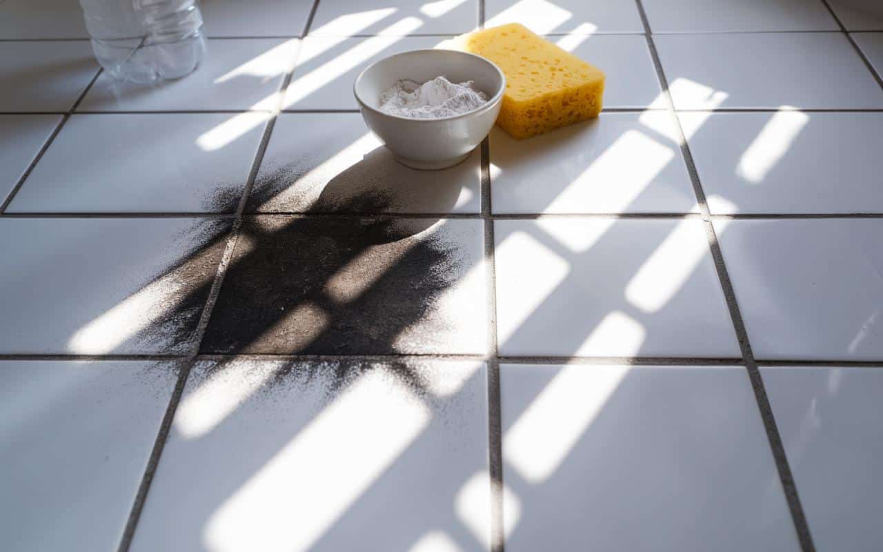 Sbiancare le fughe delle piastrelle annerite: bicarbonato, acqua ossigenata e i metodi che funzionano davvero